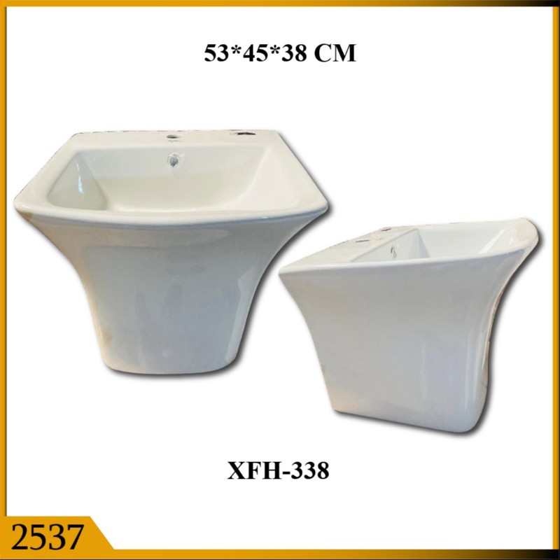 VANITY BASIN HALF SQ (2537)